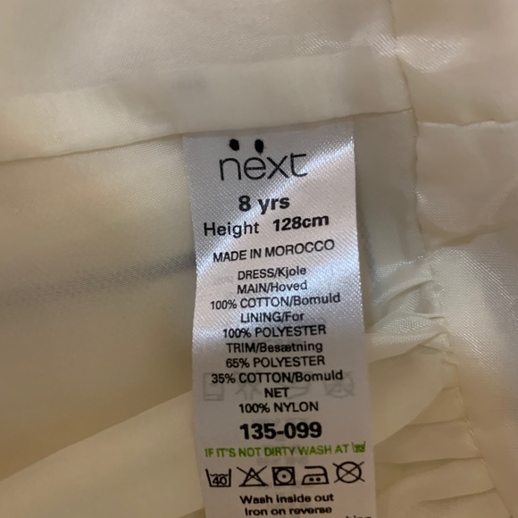 Next brand sleeveless cotton dress size 8 - Picture 9 of 9